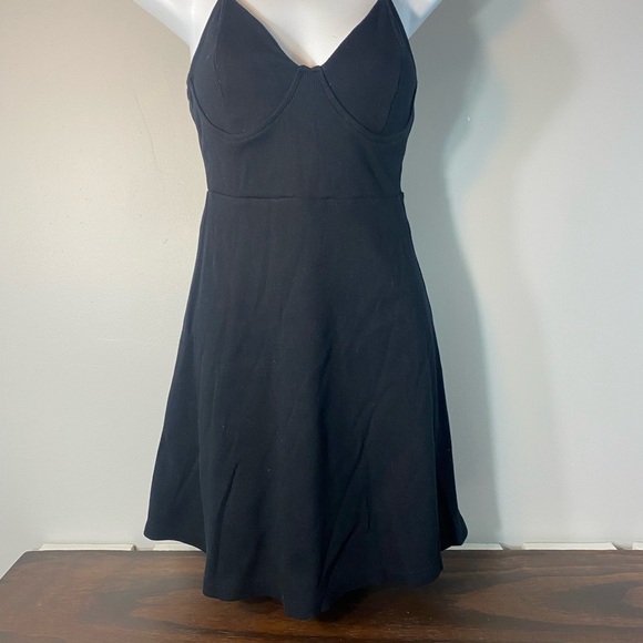 Women's Knit Skater Dress - Wild Fable Black small - Picture 3 of 6